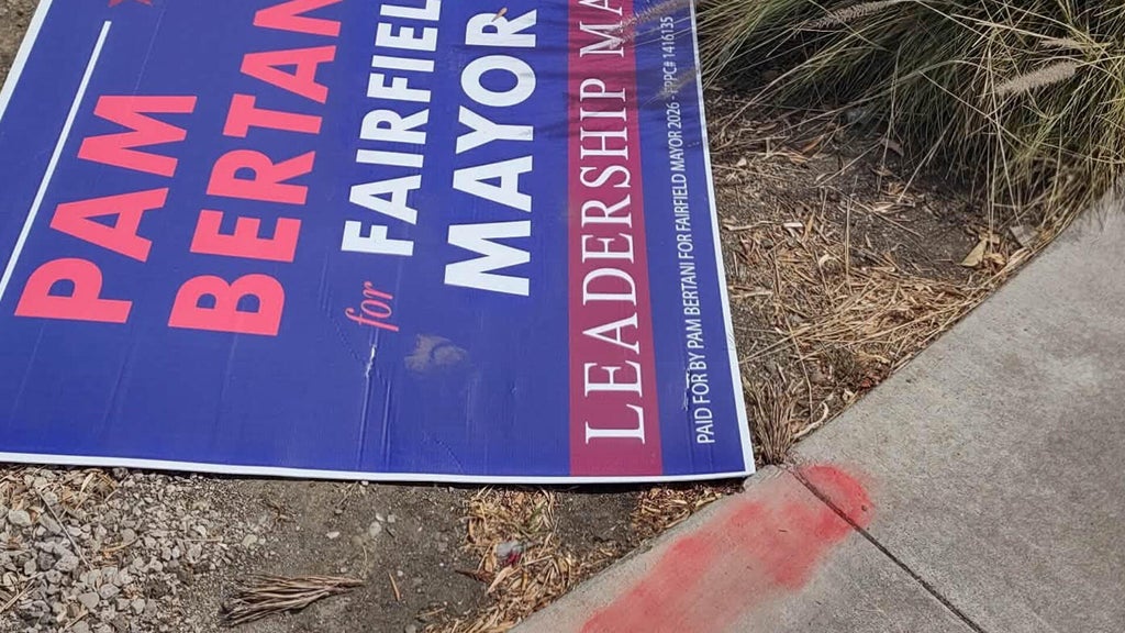 Fairfield police arrest man suspected of vandalizing campaign signs for local elections — CBS Bay Area (KPIX), Monterey Government news