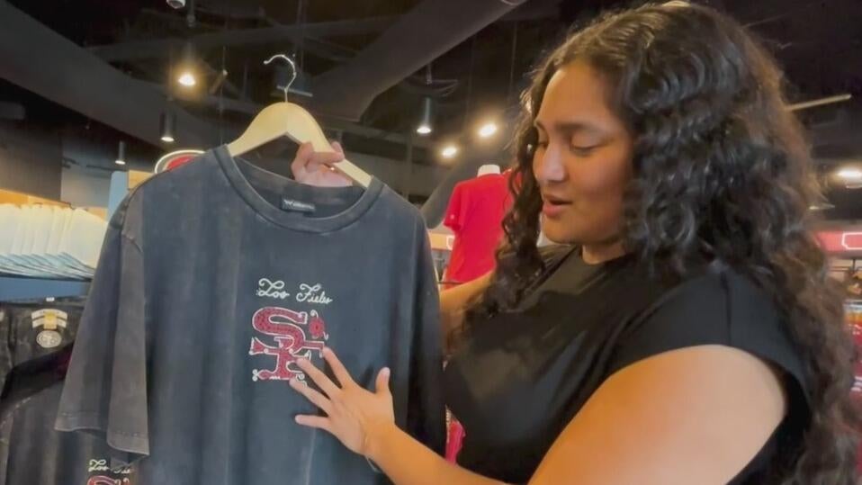 San Francisco 49ers unveil Latino Heritage Collection of team merchandise for "Los Fieles" — CBS Bay Area (KPIX), Monterey Sports news