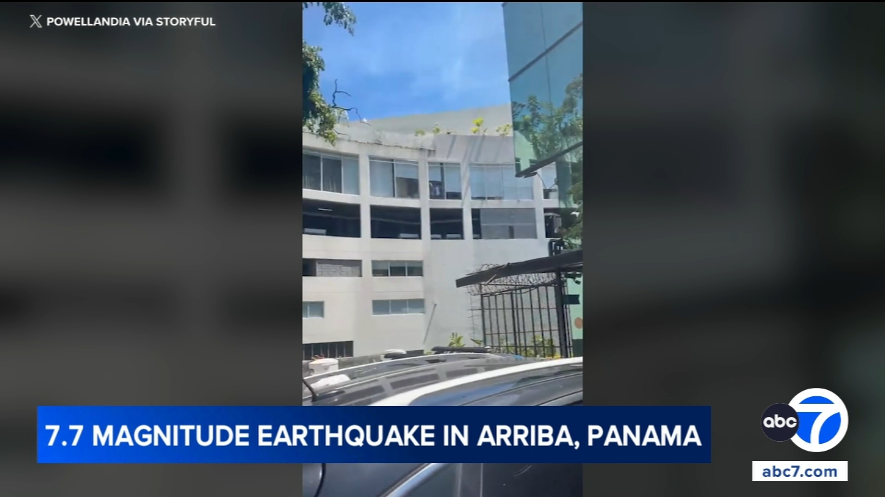 Panama earthquake: Tsunami threat after magnitude 7.7 earthquake and 6.6 aftershock rock region, USGS reports
— ABC 7 Bay Area, Monterey Schools news
