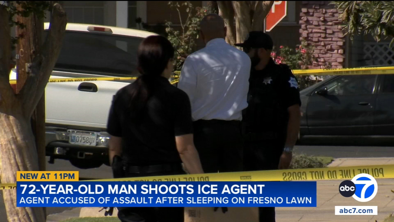 Off-duty ICE agent shot after assaulting 72-year-old man and his daughter at Fresno home, police say
— ABC 7 Bay Area, Monterey Health news