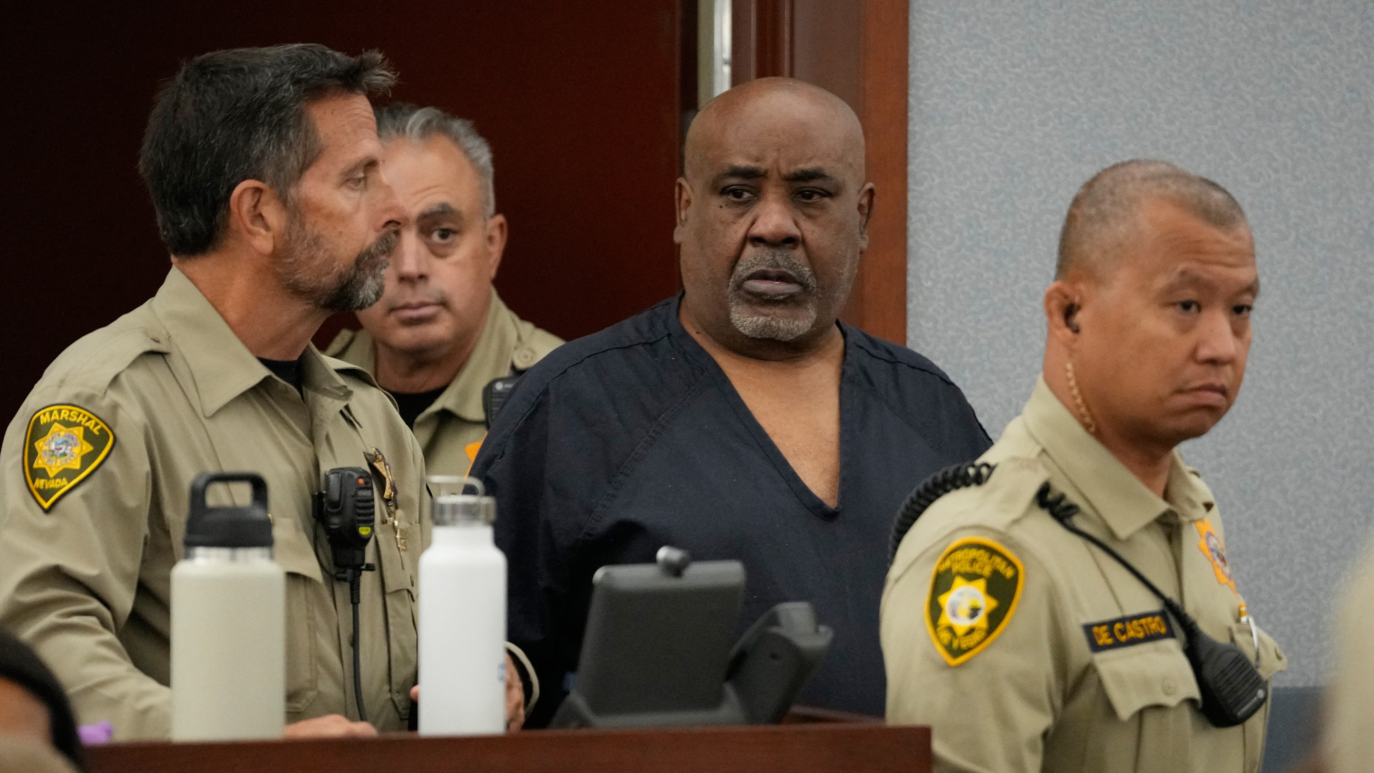 Duane 'Keffe D' Davis  convicted of orchestrating the murder of rap icon Tupac Shakur gets 40 years to life in prison
       — ABC 7 Bay Area, Monterey Arts news