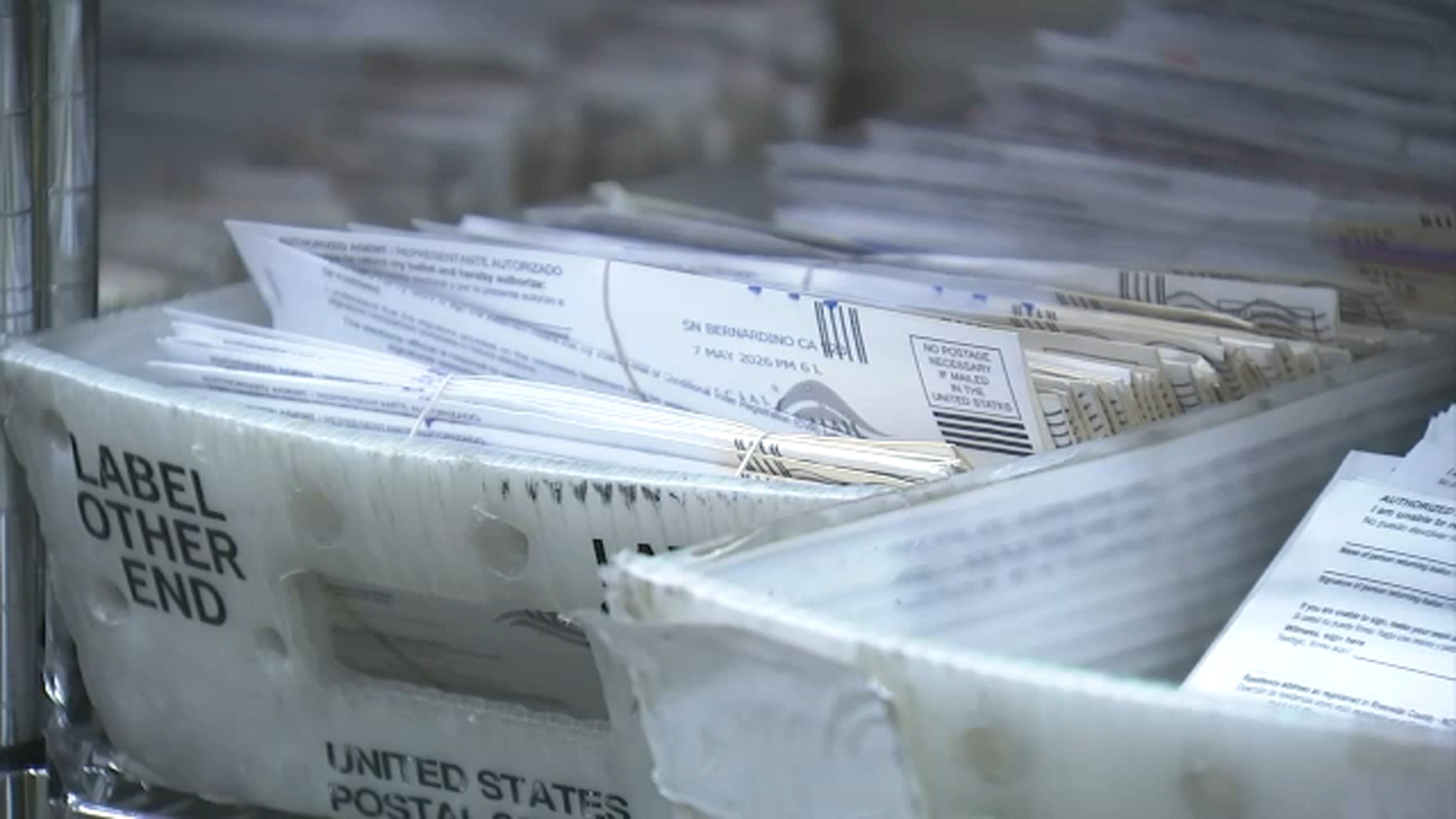 California officials urge voters to mail their ballots at least 1 week before Election Day
       — ABC 7 Bay Area, Monterey Community news