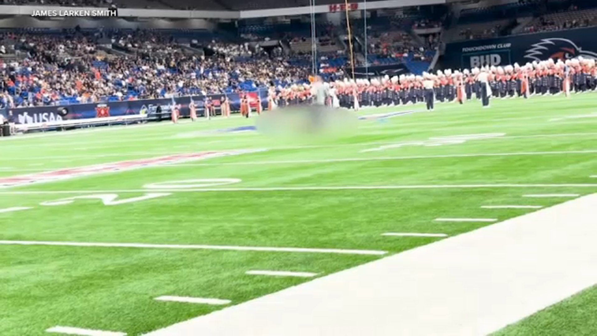 Air Force member killed rappelling from Alamodome's ceiling in Salute to Armed Forces ceremony
       — ABC 7 Bay Area, Monterey Sports news