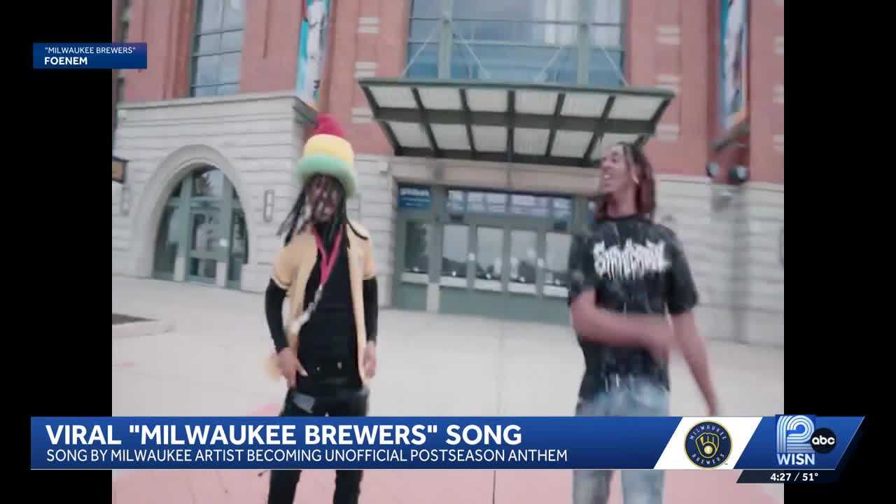 Milwaukee artist Foenem's 'Milwaukee Brewers' song goes viral as Brewers postseason anthem — WISN 12 Milwaukee, Monterey Arts news