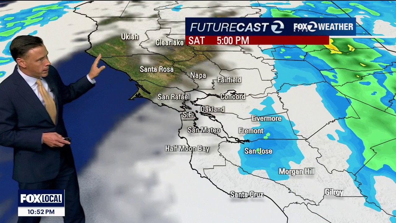 Tracking shower chances for Halloween — KTVU FOX 2 Bay Area