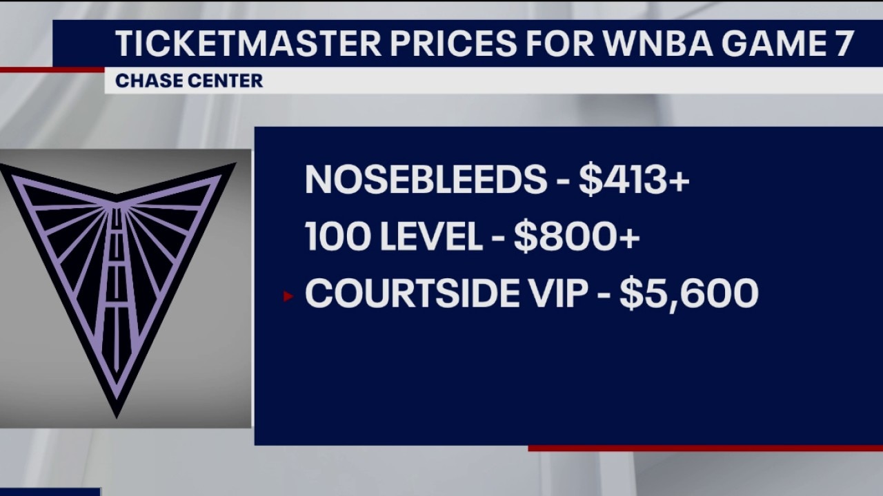 How much are tickets to the Valkyries-Dream WNBA Game 7?  — Monterey Sports news