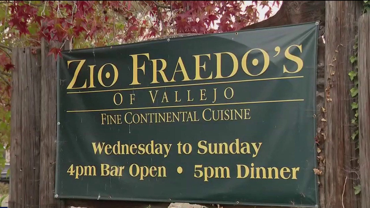Zio Fraedo’s waterfront restaurant to close Vallejo location after 20 years — KTVU FOX 2 Bay Area, Monterey Dining news