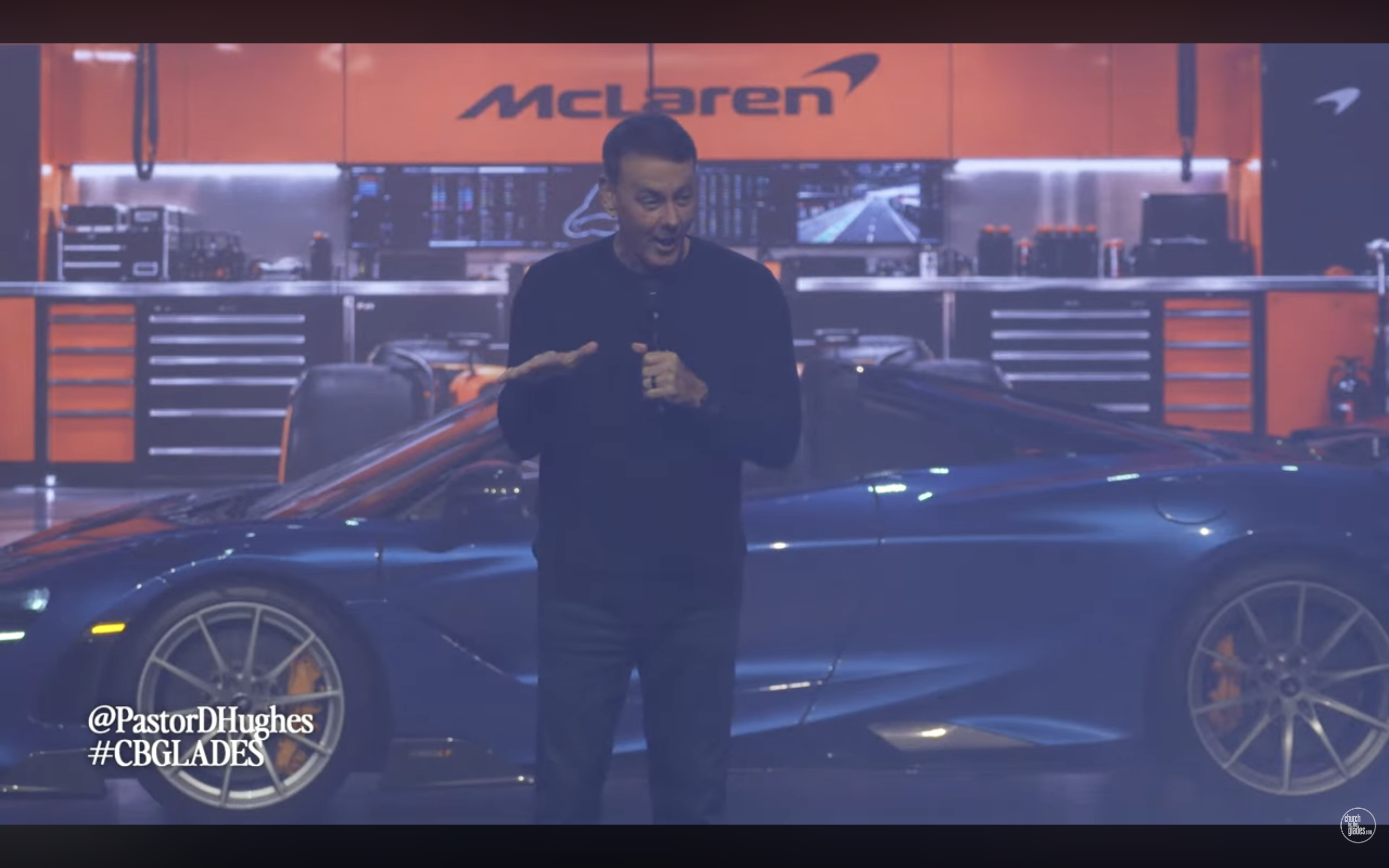 VIDEO: Coral Springs mega church pastor drives McLaren on stage during service — Miami New Times, Monterey Dining news